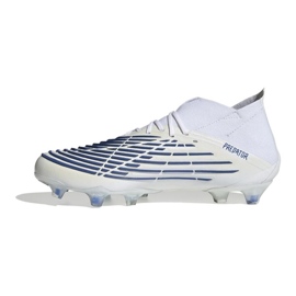 Buty piłkarskie adidas Predator Edge.1 Fg M H02931 białe białe 1