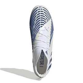 Buty piłkarskie adidas Predator Edge.1 Fg M H02931 białe białe 2
