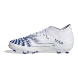 Buty piłkarskie adidas Predator Edge.3 Fg Jr GX5211 białe białe 1