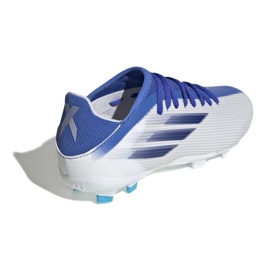 Buty piłkarskie adidas X Speedflow.3 Fg Jr GW7488 wielokolorowe białe 5