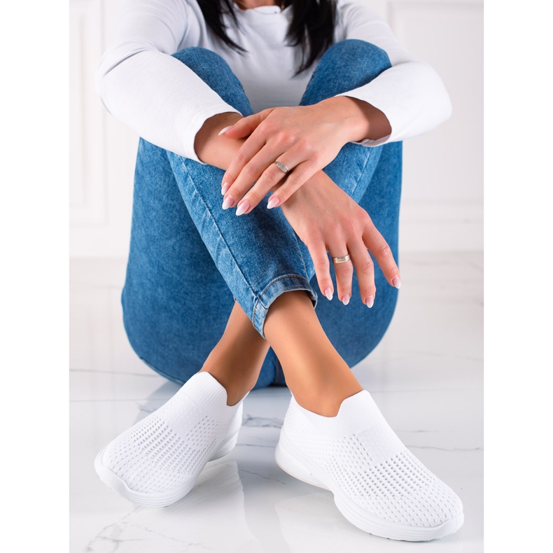 Wsuwane Buty Sportowe białe 2