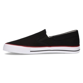 Tenisówki slip-on Filippo Mtn210/21 BK czarne 2
