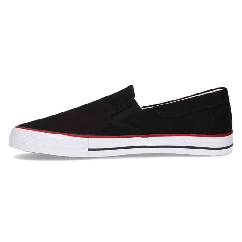 Tenisówki slip-on Filippo Mtn210/21 BK czarne 2