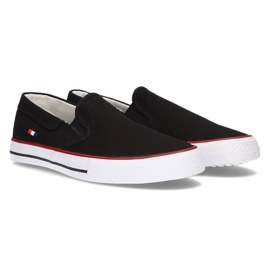 Tenisówki slip-on Filippo Mtn210/21 BK czarne 5