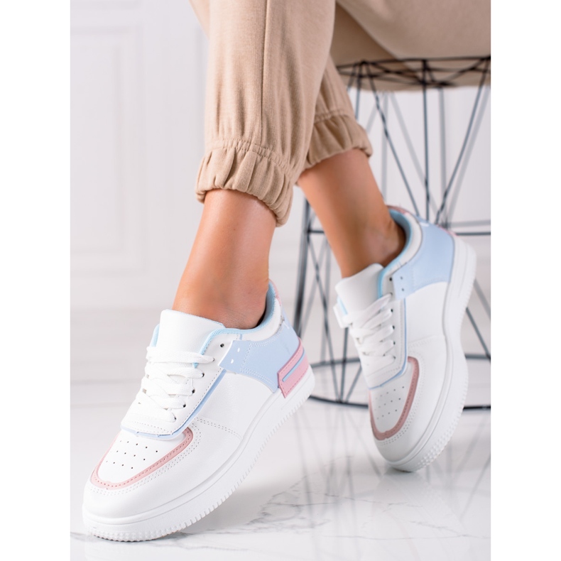 Mannika Modne Sneakersy białe 2