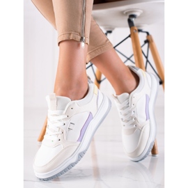 TRENDI Kolorowe Buty Sportowe białe wielokolorowe 1