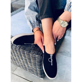 Espadryle damskie Flynn Black czarne 1