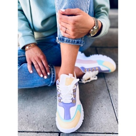 Sneakersy damskie Dinky Color wielokolorowe 1