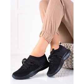 Czarne Buty Sportowe DK 1