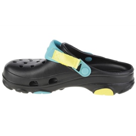 Klapki Crocs Classic All Terrain Clog M 206340-0C4 czarne niebieskie 1