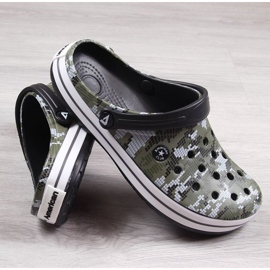 Klapki American Club M AM579B moro 2