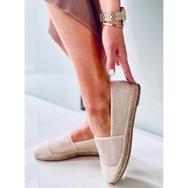 Espadryle damskie Alika Beige beżowy 2