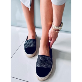 Espadryle damskie Alika Black czarne 1