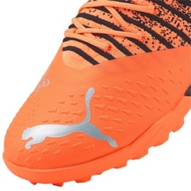 Buty piłkarskie Puma Future Z 3.3 Tt M 106764 01 pomarańczowe pomarańcze i czerwienie 5