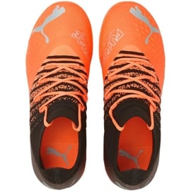 Buty piłkarskie Puma Future Z 3.3 It Jr 106776 01 pomarańczowe pomarańcze i czerwienie 1