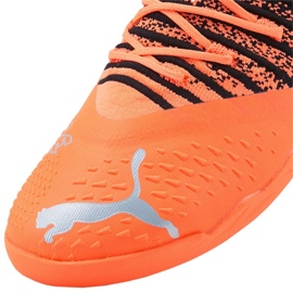 Buty piłkarskie Puma Future Z 3.3 It Jr 106776 01 pomarańczowe pomarańcze i czerwienie 4
