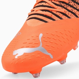 Buty piłkarskie Puma Future Z 3.3 MxSG M 106760 01 pomarańczowe pomarańcze i czerwienie 5