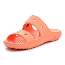 Klapki Crocs Classic Sandal W 206761-83E pomarańczowe 3