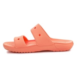 Klapki Crocs Classic Sandal W 206761-83E pomarańczowe 4