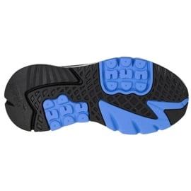 Buty adidas Nite Jogger Jr EE6440 niebieskie szare 3