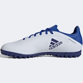 Buty piłkarskie adidas X Speedflow.4 Tf M GW7531 wielokolorowe białe 1