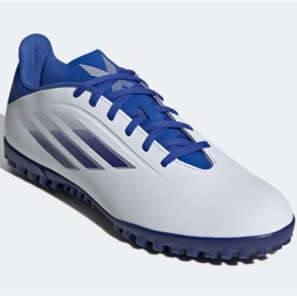 Buty piłkarskie adidas X Speedflow.4 Tf M GW7531 wielokolorowe białe 3