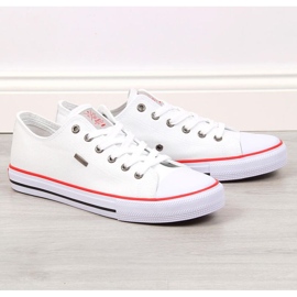 Trampki niskie Cross Jeans M JJ1R4001C białe 1