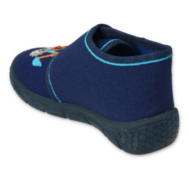 Befado obuwie dziecięce 538P079 niebieskie 2