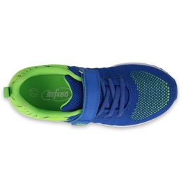 Befado obuwie dziecięce  516X135 niebieskie zielone 3