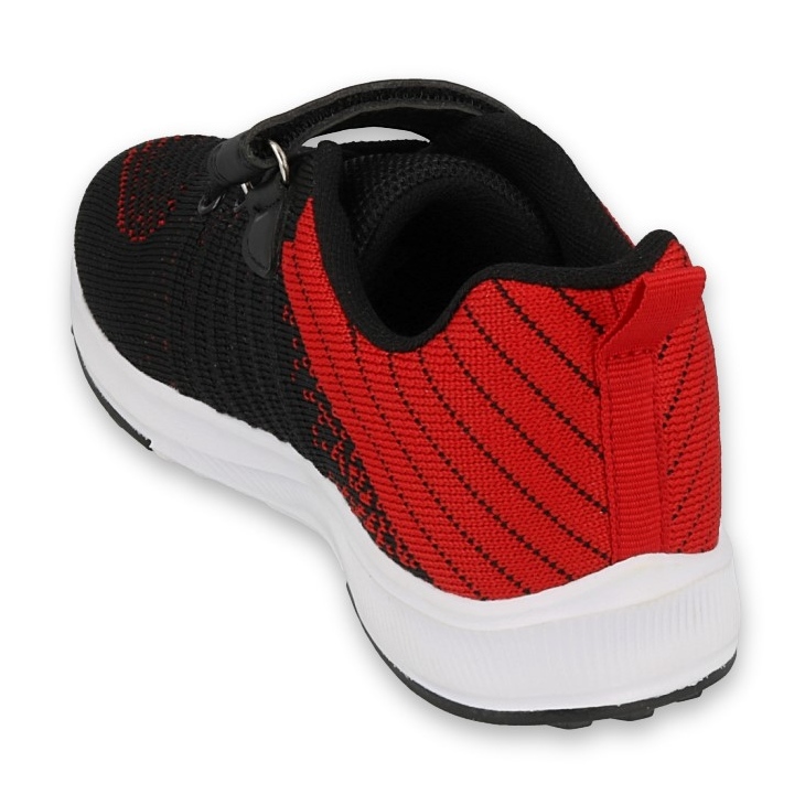 Befado obuwie dziecięce  516Y134 czarne czerwone 2