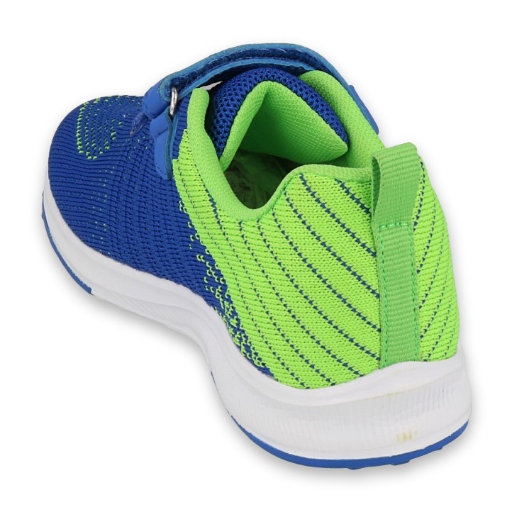 Befado obuwie dziecięce  516Y135 niebieskie zielone 2