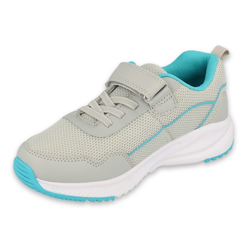 Befado obuwie młodzieżowe  516Q112 niebieskie szare 1