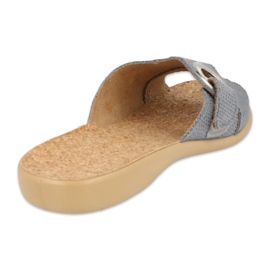 Befado obuwie damskie pu 265D023 szare 2