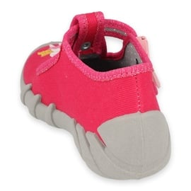 Befado obuwie dziecięce 110P451 Fuksja różowe 2