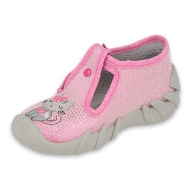 Befado obuwie dziecięce 110P433 różowe 1
