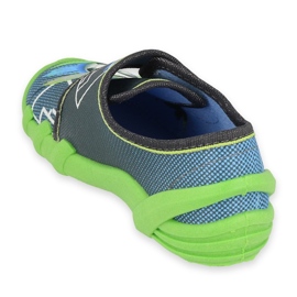 Befado obuwie dziecięce 273X325 niebieskie szare wielokolorowe zielone 2