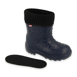 Befado obuwie dziecięce kalosz- granat 162P201 granatowe 2