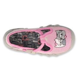 Befado obuwie dziecięce mm 110P436 różowe 3