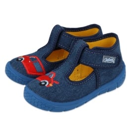 Befado  obuwie dziecięce  531P099 niebieskie 1