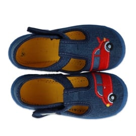 Befado  obuwie dziecięce  531P099 niebieskie 3