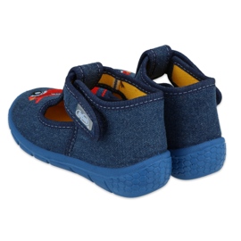 Befado  obuwie dziecięce  531P099 niebieskie 2