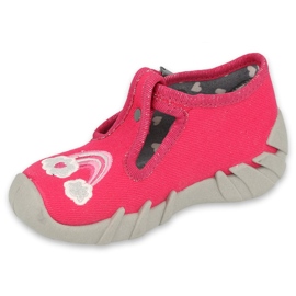 Befado obuwie dziecięce  110P434 różowe 1