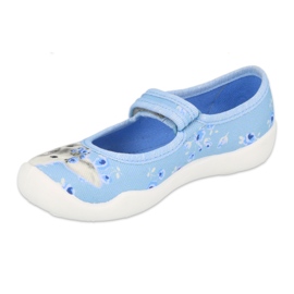 Befado obuwie dziecięce  114X461 niebieskie 1