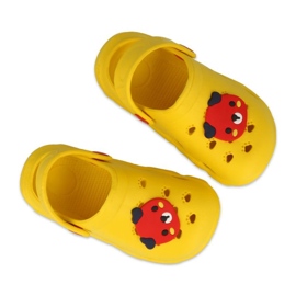 Befado inne obuwie dziecięce - żółty 159X107 żółte 3
