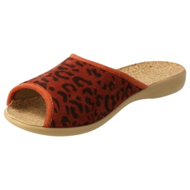 Befado obuwie damskie pu 254D127 brązowe 1