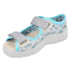 Befado obuwie dziecięce  869X155 szare 1