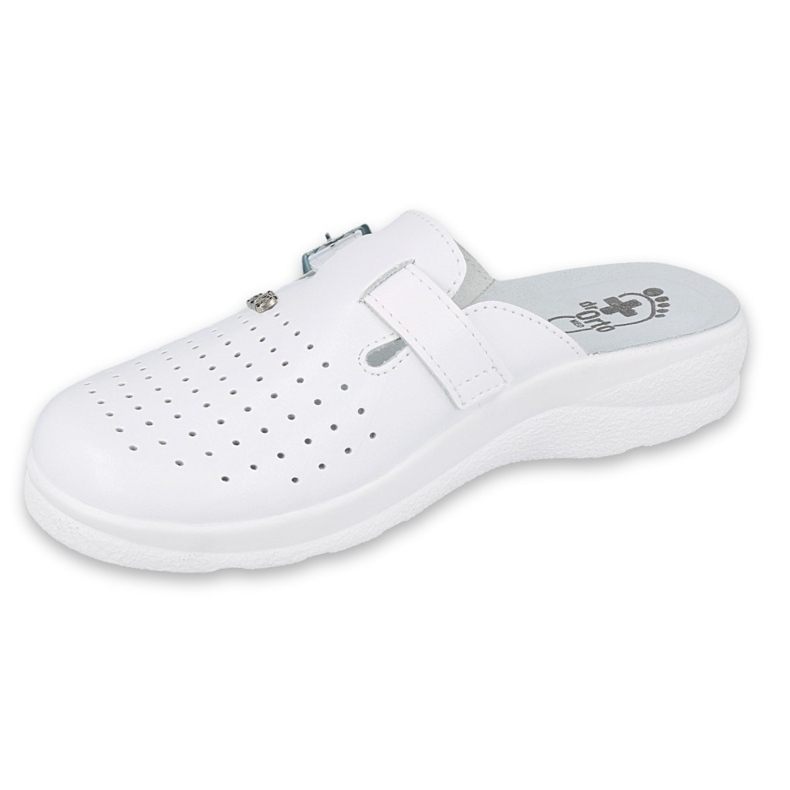 Dr.Orto Befado klapki męskie 157M104 białe 1