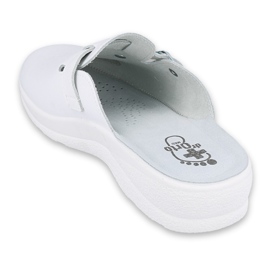 BEFADO S.A. Befado obuwie męskie 157M103 białe 2