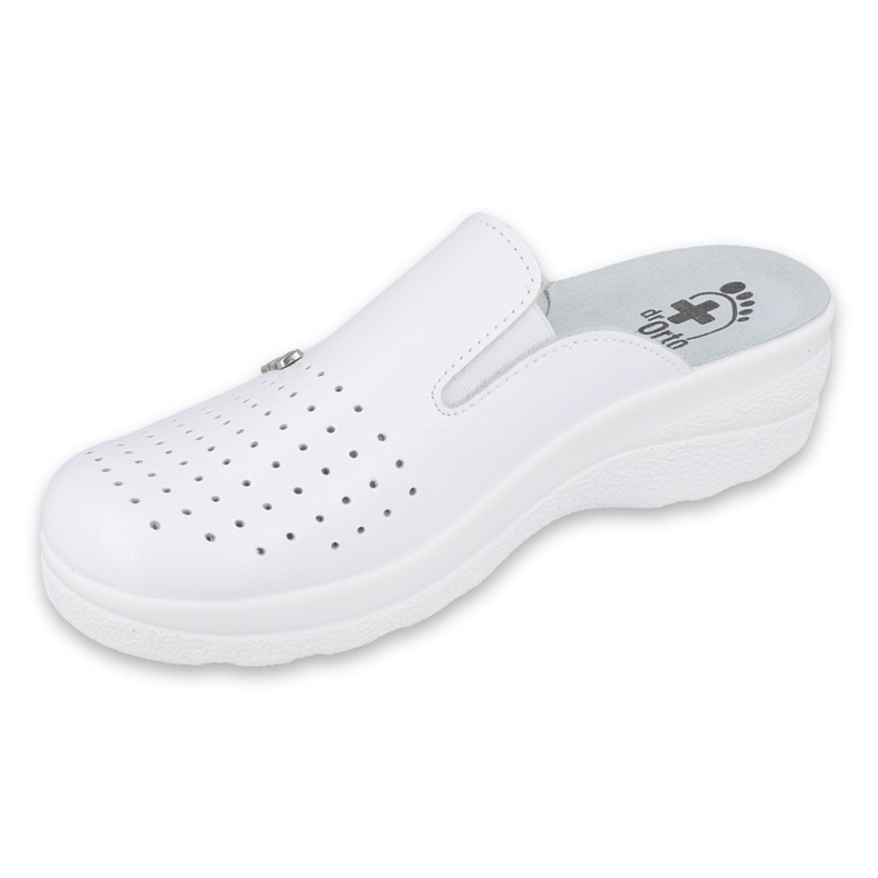 Befado obuwie damskie 157D006 białe 1