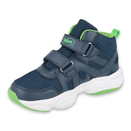 Befado obuwie dziecięce  516X049 niebieskie zielone 1